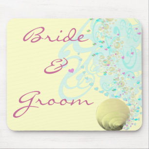 Just Beachy Wedding Mousepad
