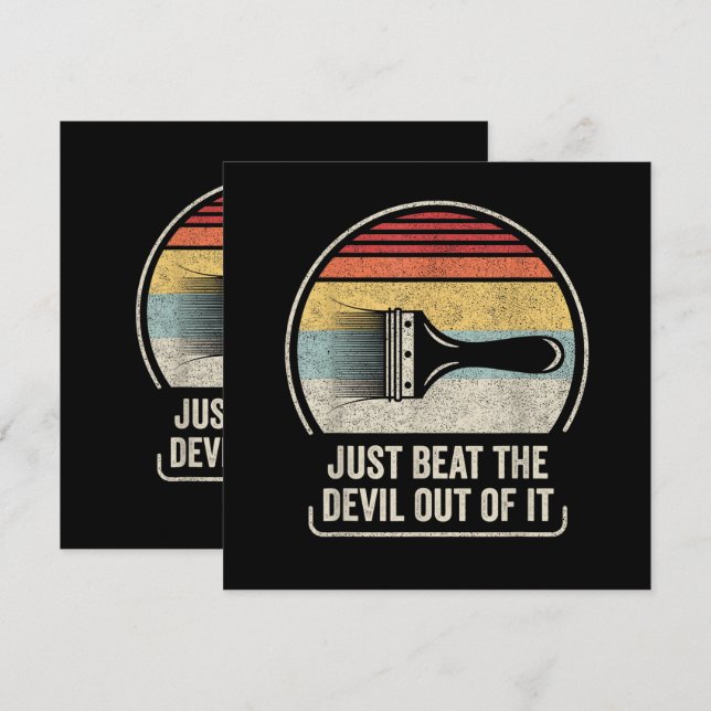 Just Beat The Devil Out of It (Vorne/Hinten)