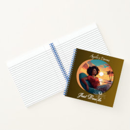 "Just Breathe" Journal Notizbuch