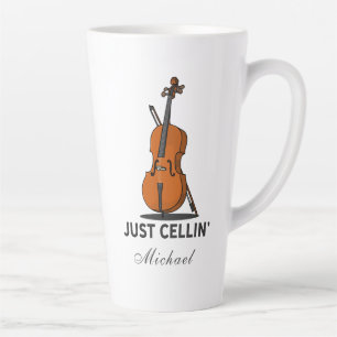 Just Cellin Cellist Performance Music Cello Milchtasse
