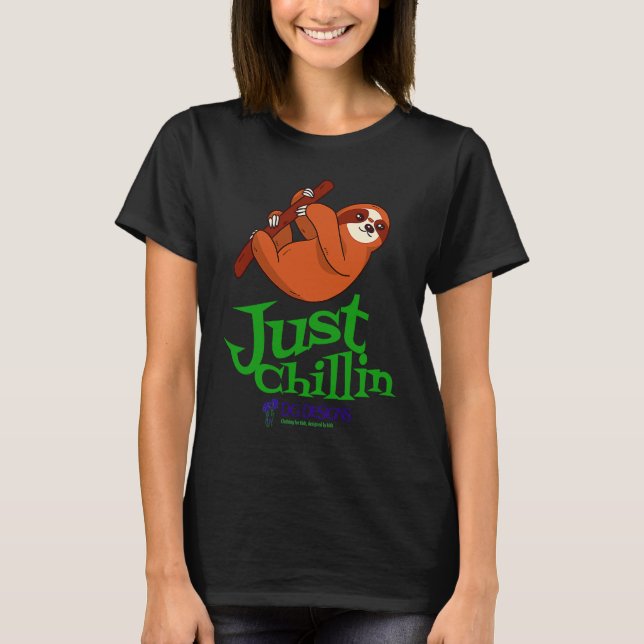 Just Chillin by The Fallible Man Designs T-Shirt (Vorderseite)