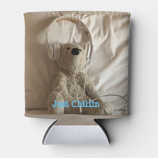 Just Chillin gemütlich Dosenkühler (Vorderseite)