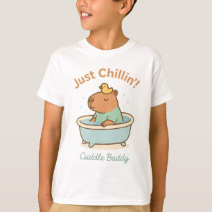 Just Chillin' - Niedliches Capybara in Bathtub lus T-Shirt