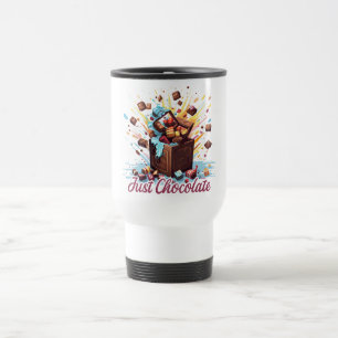 Just Chocolate Reisebecher