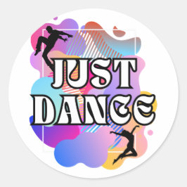 Just Dance Groove Galore Runder Aufkleber