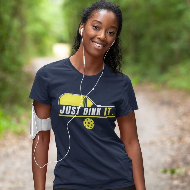 Just Dink It - Funny Pickleball Gift Tri-Blend Shirt (Von Creator hochgeladen)