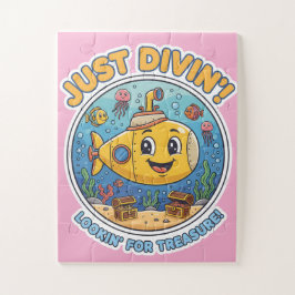 Just Divin'! Lookin' For Treasure! - Cheerful Puzzle