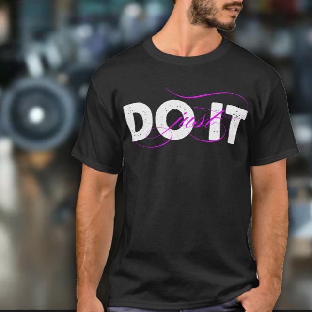 Just DO IT Men's Exercise T-Shirt (Von Creator hochgeladen)