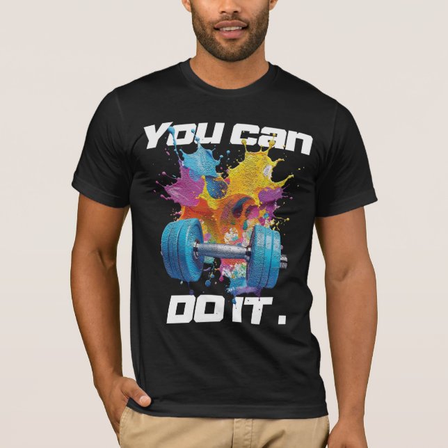 just do it . T-Shirt (Vorderseite)
