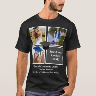 Just done Graduate 3 Foto Collage T-Shirt