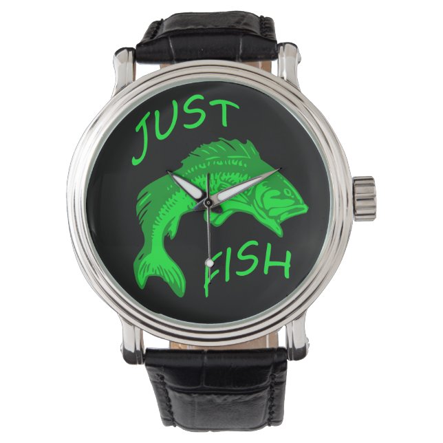 Just Fish Watch Armbanduhr (Vorderseite)
