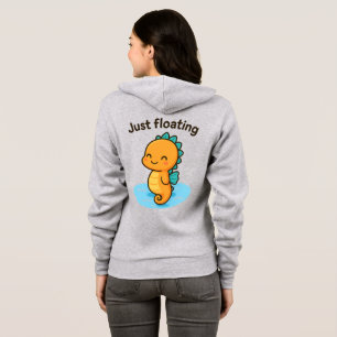 Just Floating - Niedliches Seepferd Hoodie