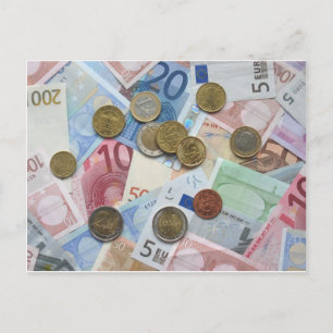 Just Gimme Money Postkarte