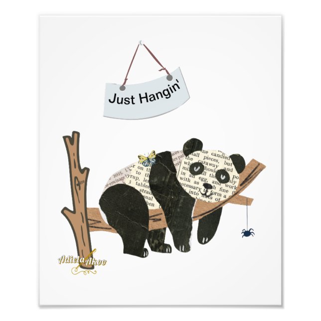 Just Hangin' Foto Print - Adiela Akoo (Vorne)