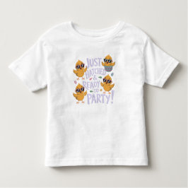 Just Hatched und Bereit zum Party! Kleinkind T-shirt