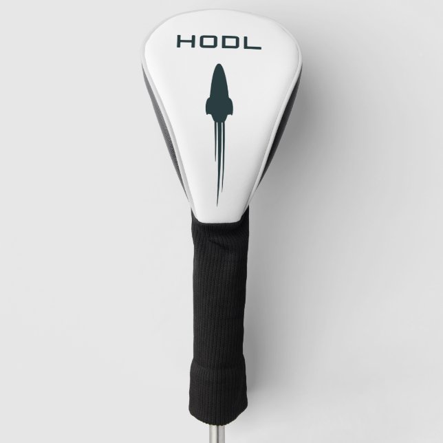 Just Hodl Golf Headcover (Vorderseite)