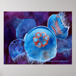 Just Jellin's Fine Art Print Poster