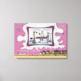 Just Leave Your Underwear | Get Well 24x16 Leinwanddruck