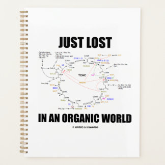 Just Lost In An Organic World Krebs Cycle Humor Planer
