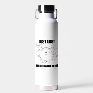 Just Lost In An Organic World Krebs Zyklus Humor Trinkflasche