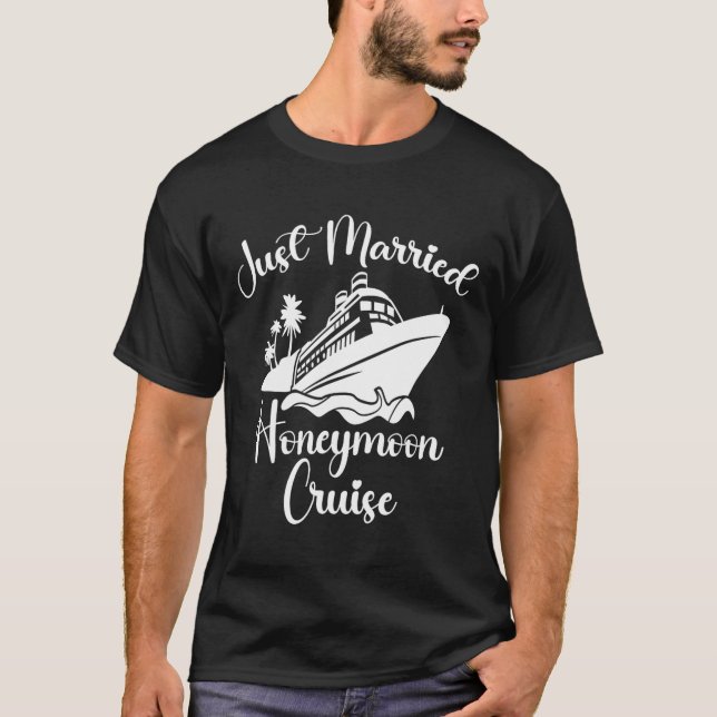 Just Married 2023 Wedding Ring Matching T-Shirt Ho (Vorderseite)