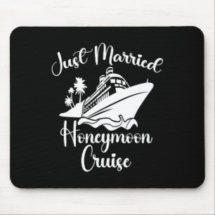 Just Married 2023 Wedding Ring Matching T-Shirt Ho Mousepad