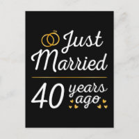 Just Married 40 Years Ago II