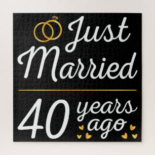 Just Married 40 Years Ago II Puzzle