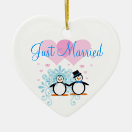 Just Married - Anpassbar Keramikornament