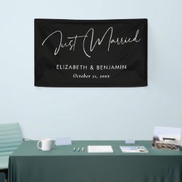 "Just Married"-Banner für Hochzeitswagen - Persona Banner