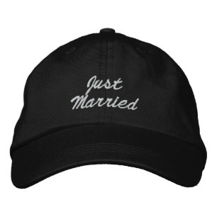 Just Married Cap Bestickte Kappe
