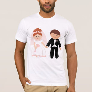 Just Married Couple Mens T - Shirt