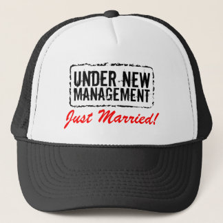 Just Married hats | Neue Verwaltung Truckerkappe