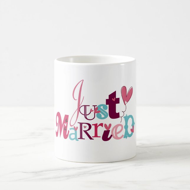 Just Married Kaffeetasse (Von Creator hochgeladen)