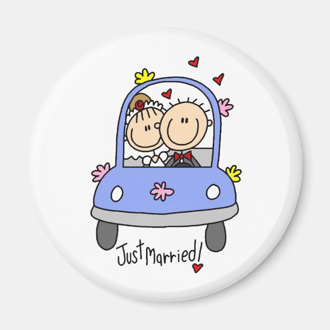 Just Married Magnet (Vorne)