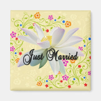 Just Married Magnet