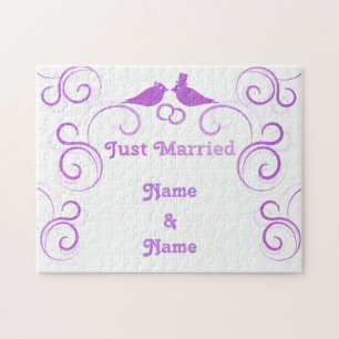 Just Married Newlyweds Thunder_Cove Puzzle