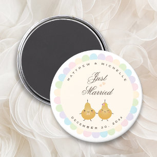 Just Married Niedlich Perfect Pair Gastgeschenk Ho Magnet