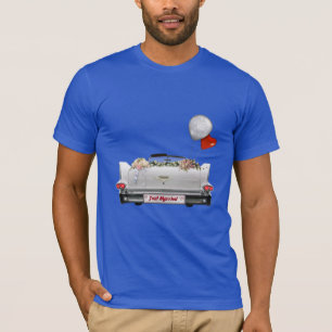 Just Married Oldtimer Car T-Shirt