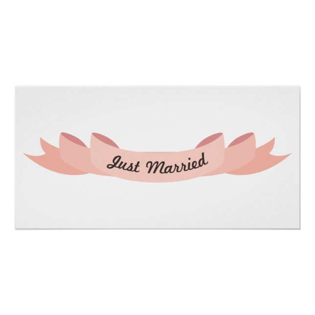 Just Married Poster (Vorderseite)
