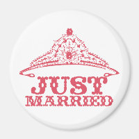 Just Married Princess Bride Tiara Weddings