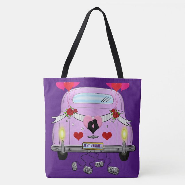 Just Married Shoultote Bag (Vorderseite)