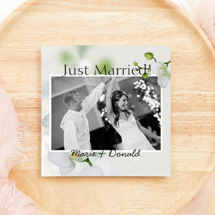 Just Married Soft Elegante Orchid Ankündigung