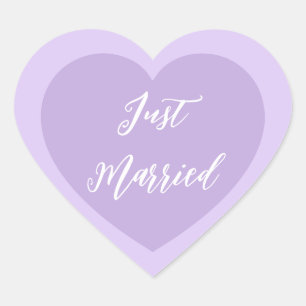 Just Married Sticker
