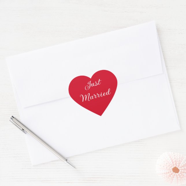 Just Married Stickers (Umschlag)