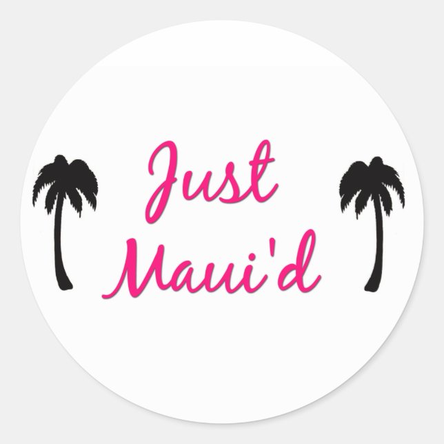 Just Maui d Sticker Sheets (Vorderseite)