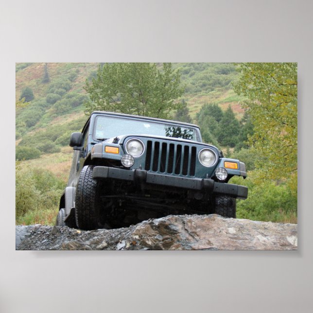 Just Me and My Jeep - By Logan Guinn Poster (Vorne)