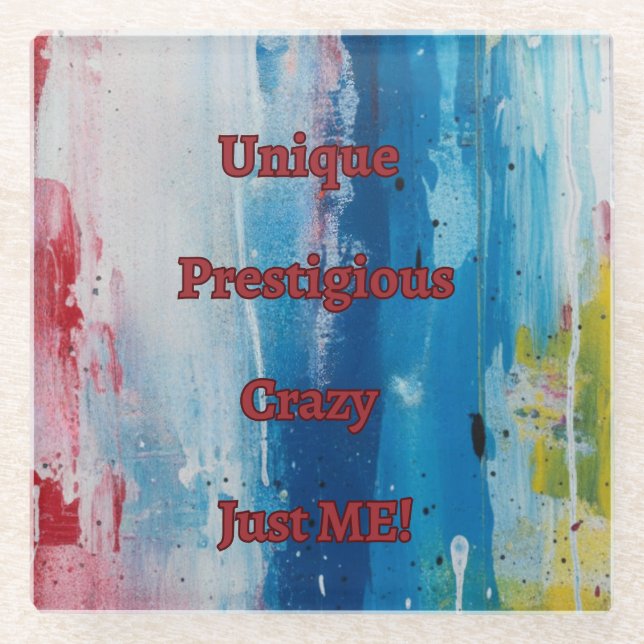 Just ME Glasuntersetzer (Vorderseite)