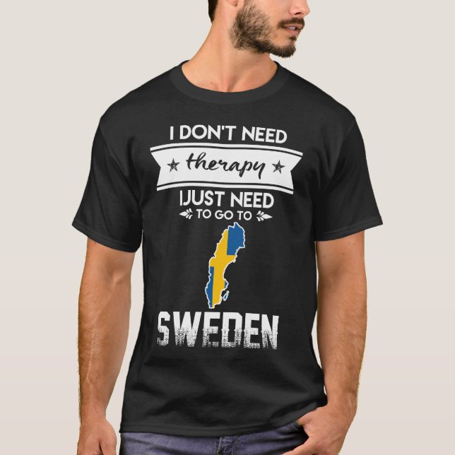 just need to go to sweden T-Shirt (Vorderseite)