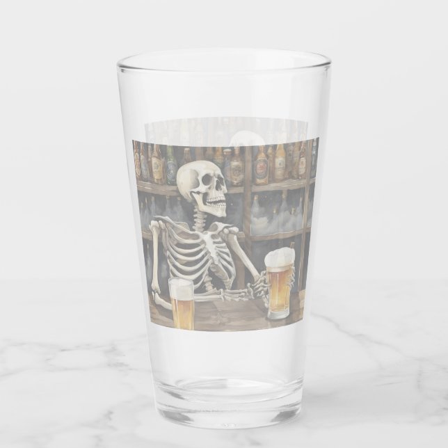 Just one last one vintage  glas (Vorderseite)